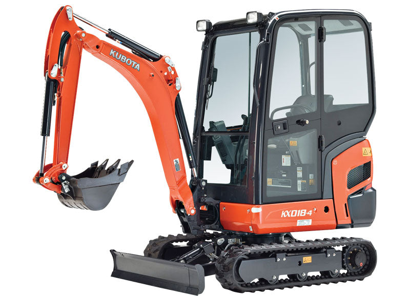 Kubota KX018-4 Excavator 1-2 Ton