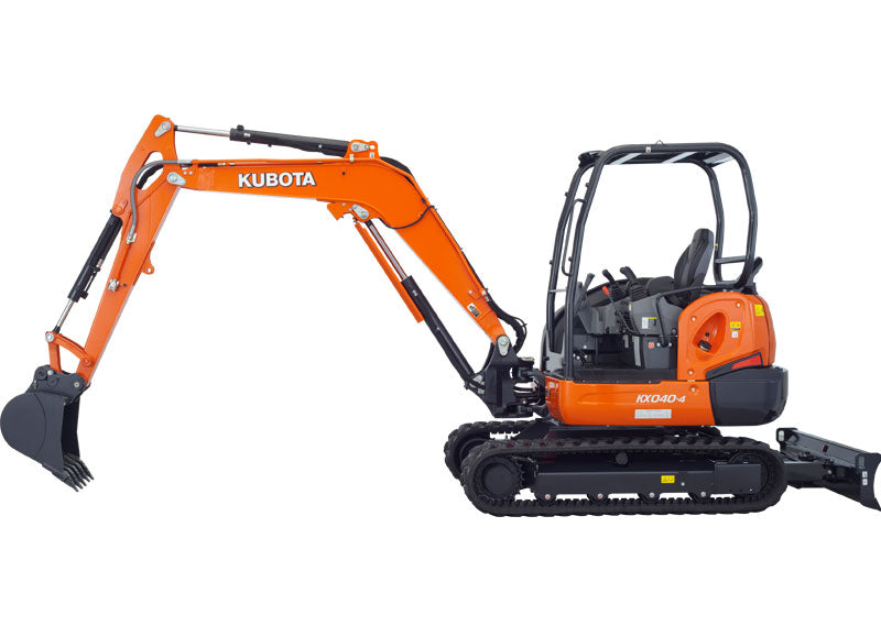 Kubota KX040-4G Four-Ton Excavator