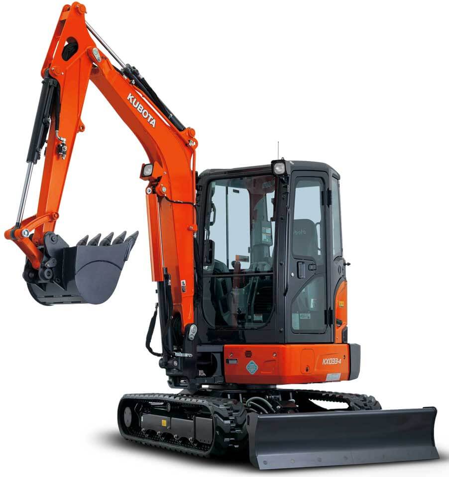 Kubota KX033-4 Excavator