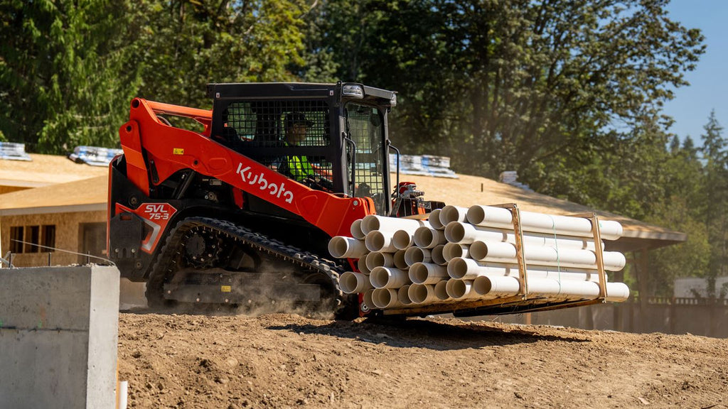 The Kubota SVL75-3 Compact Loader in Action